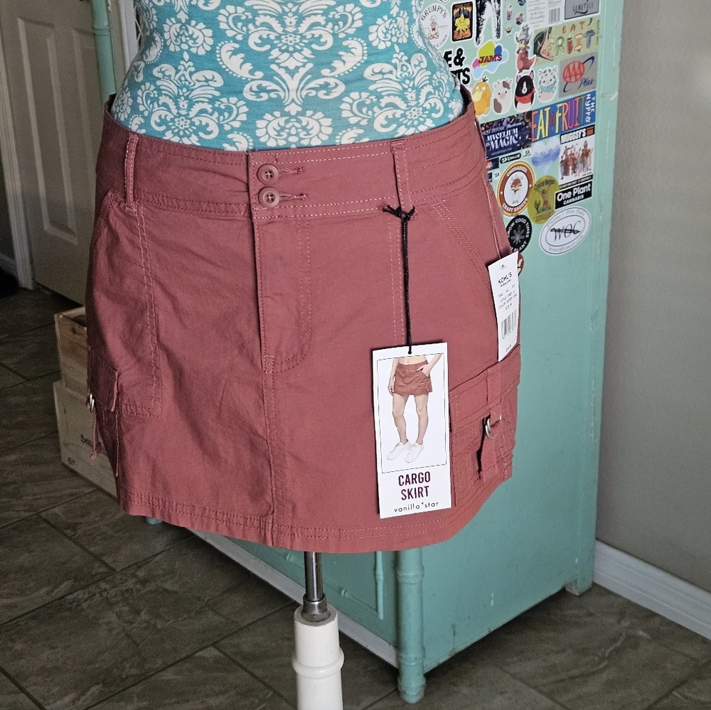 Berry Jam Cargo Skirt